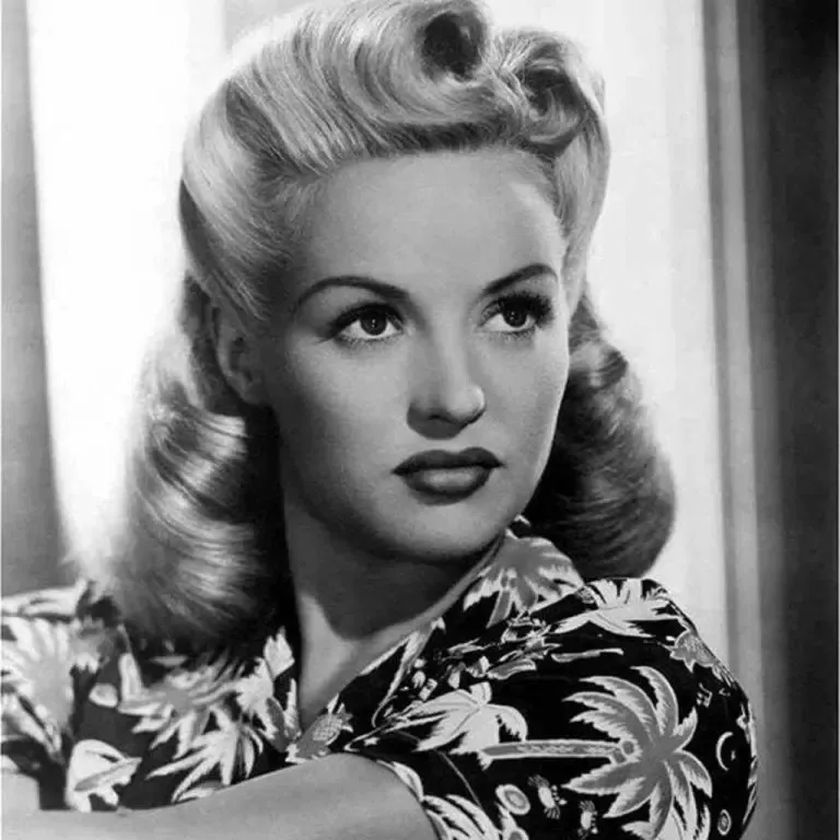 Betty Grable Victory Rolls Hairstyle