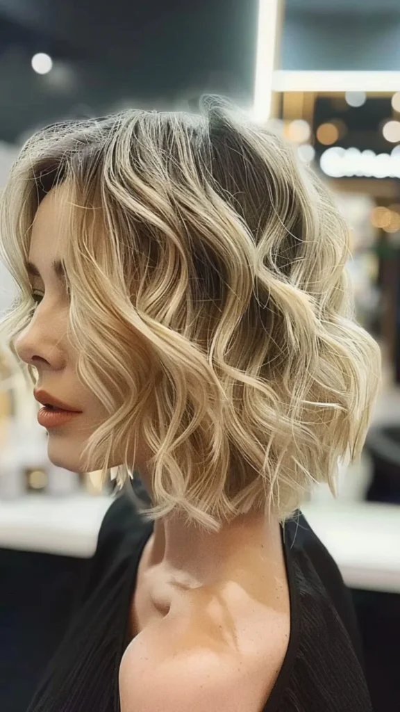 Blunt Bob with Volume Curls
