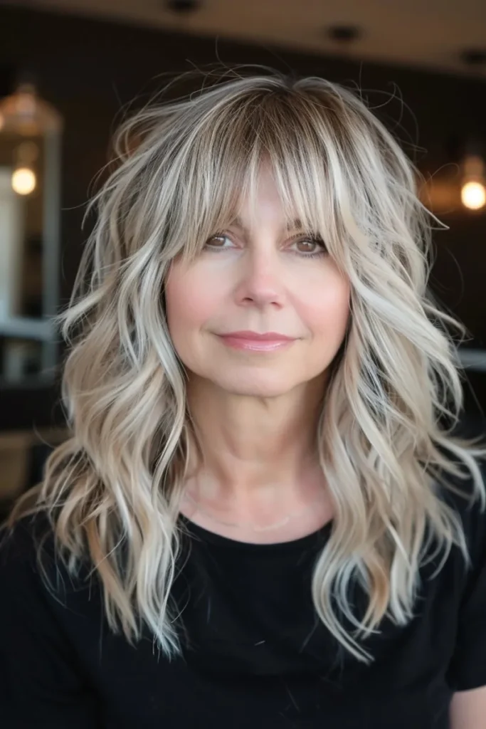 Feathered Ecru Fringe