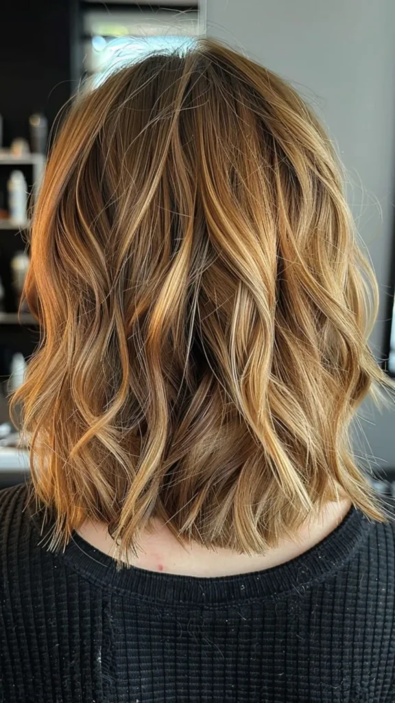 Long Bob (Lob) with Soft Waves