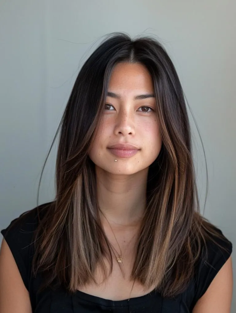 Sleek and Polished Long Bob