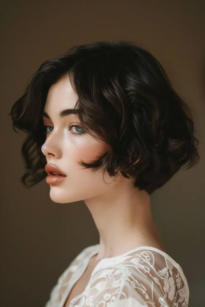 Vintage Wavy Bob