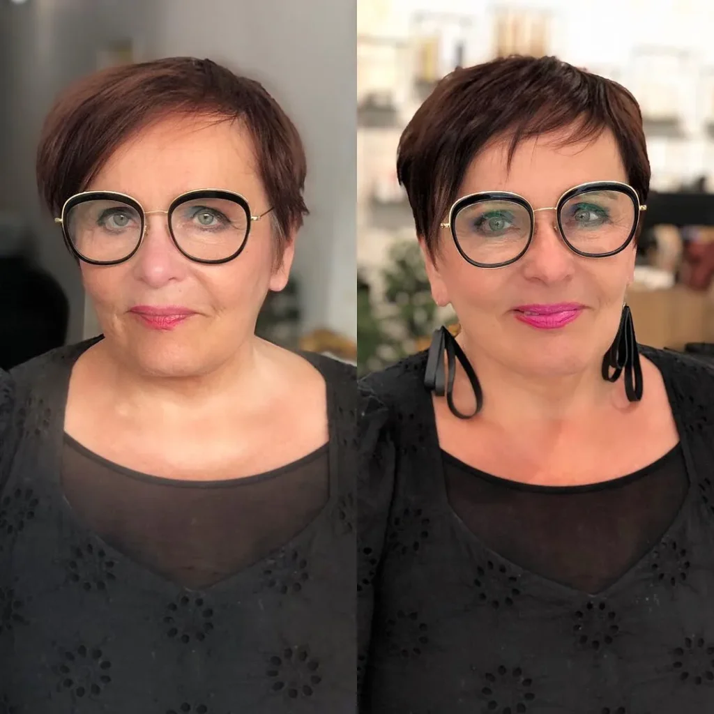 Pixie with Short Side Bangs