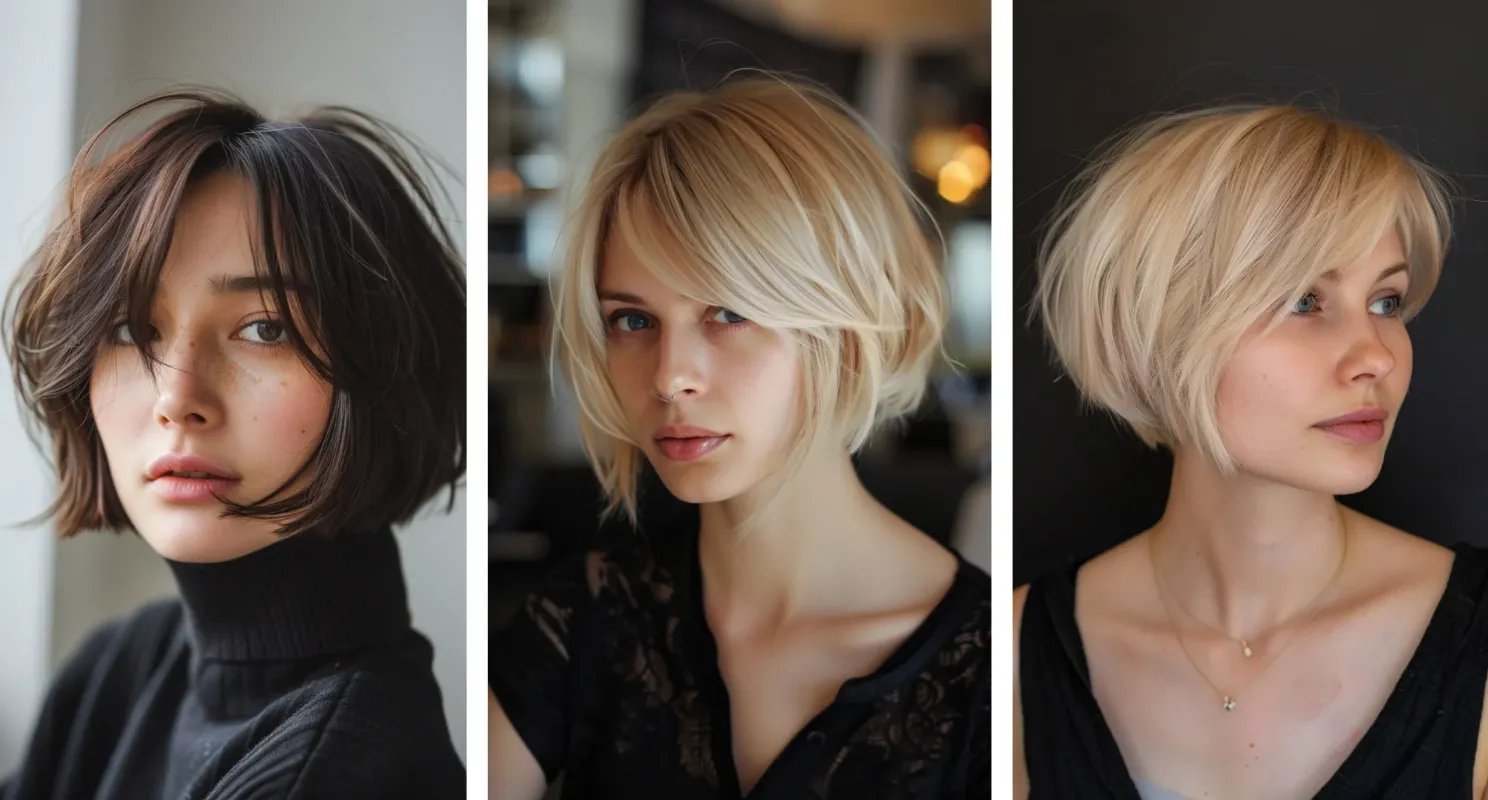 Ear Length Short Bob Hairstyles