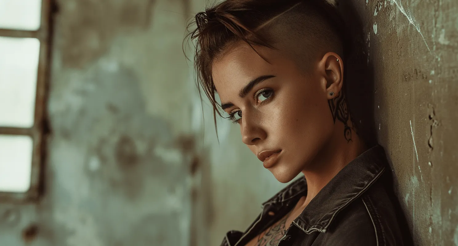 Female Side Shaved Hairstyles