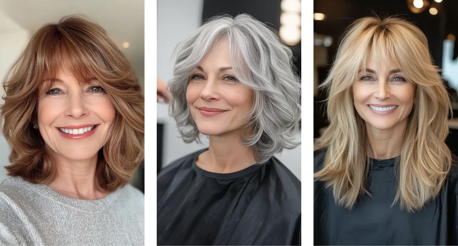 Hairstyles With Bangs for Women Over 50