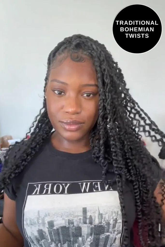 Traditional Bohemian Twists (Centre Edges)