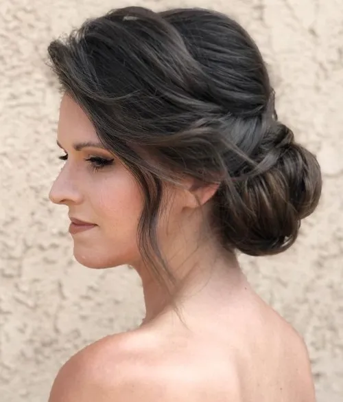 Low Messy Bun