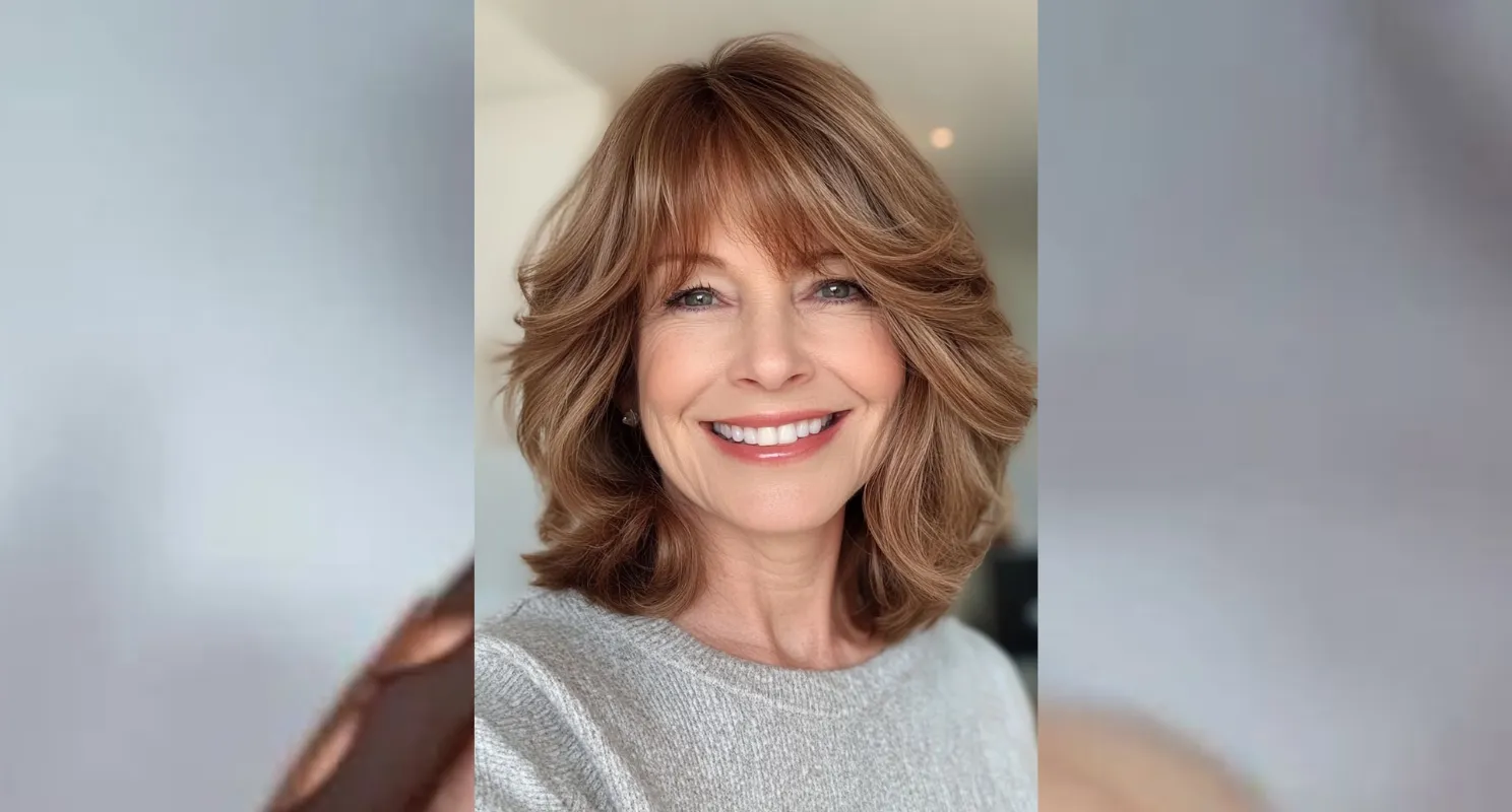 24 Stunning Ideas For Bangs For Women Over 50