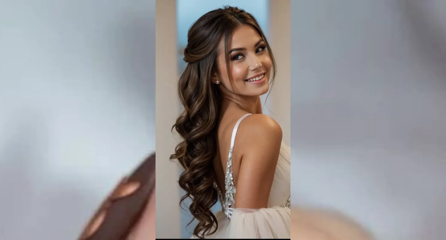 30 Half up half down hair Perfect for Everyday and Party Looks