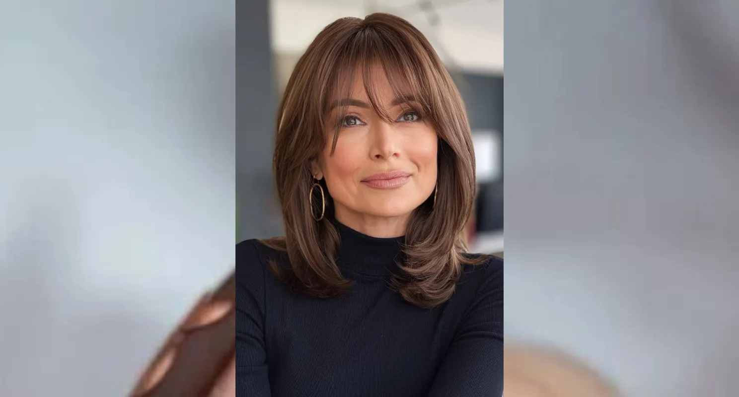 34 Stunning medium length hairstyles for women over 40