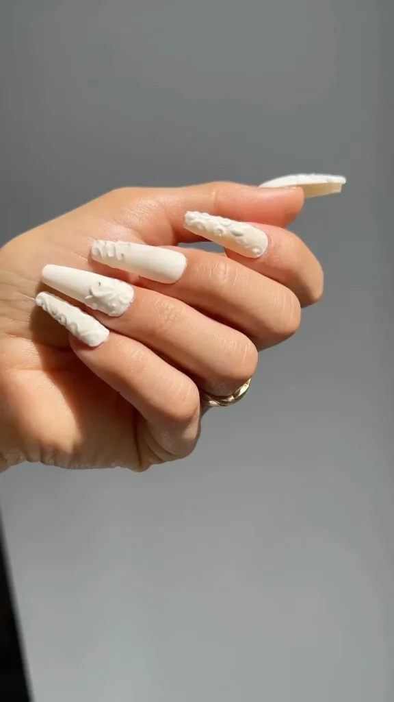 Sculpted White Chocolate