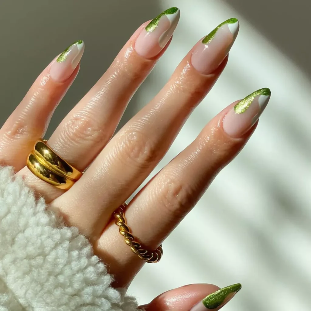 2 Magnetic Green Squiggle Tips