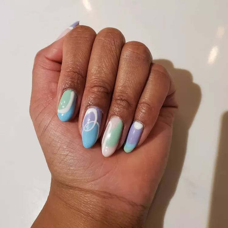 Abstract Pastels